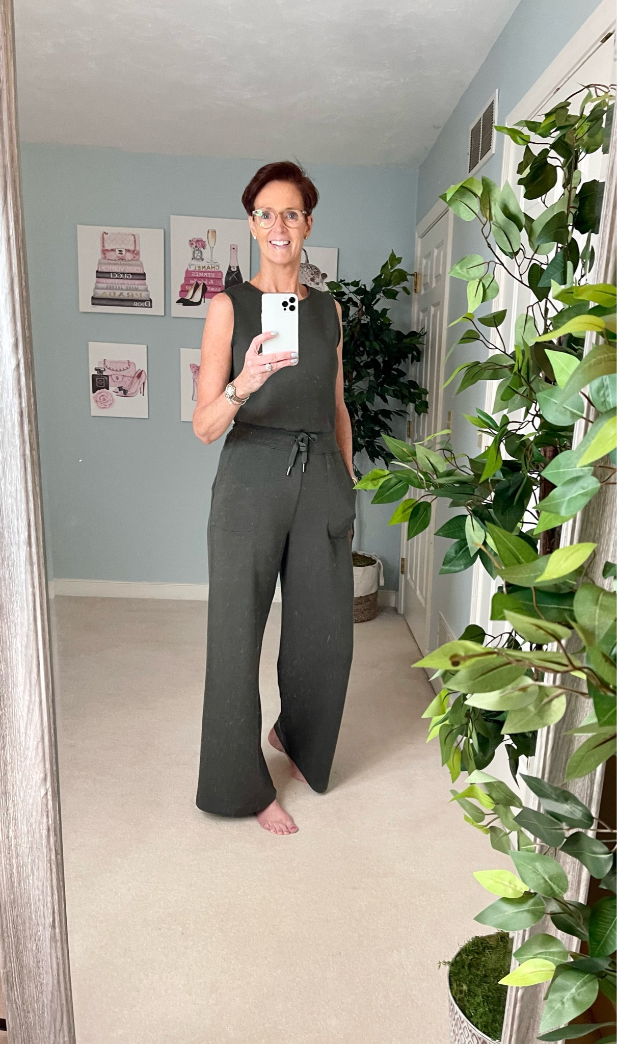 Love it so much you buy it twice! I love the Spanx air essentials jumpsuit so much I have it in two colors.

#LTKstyletip #LTKFind