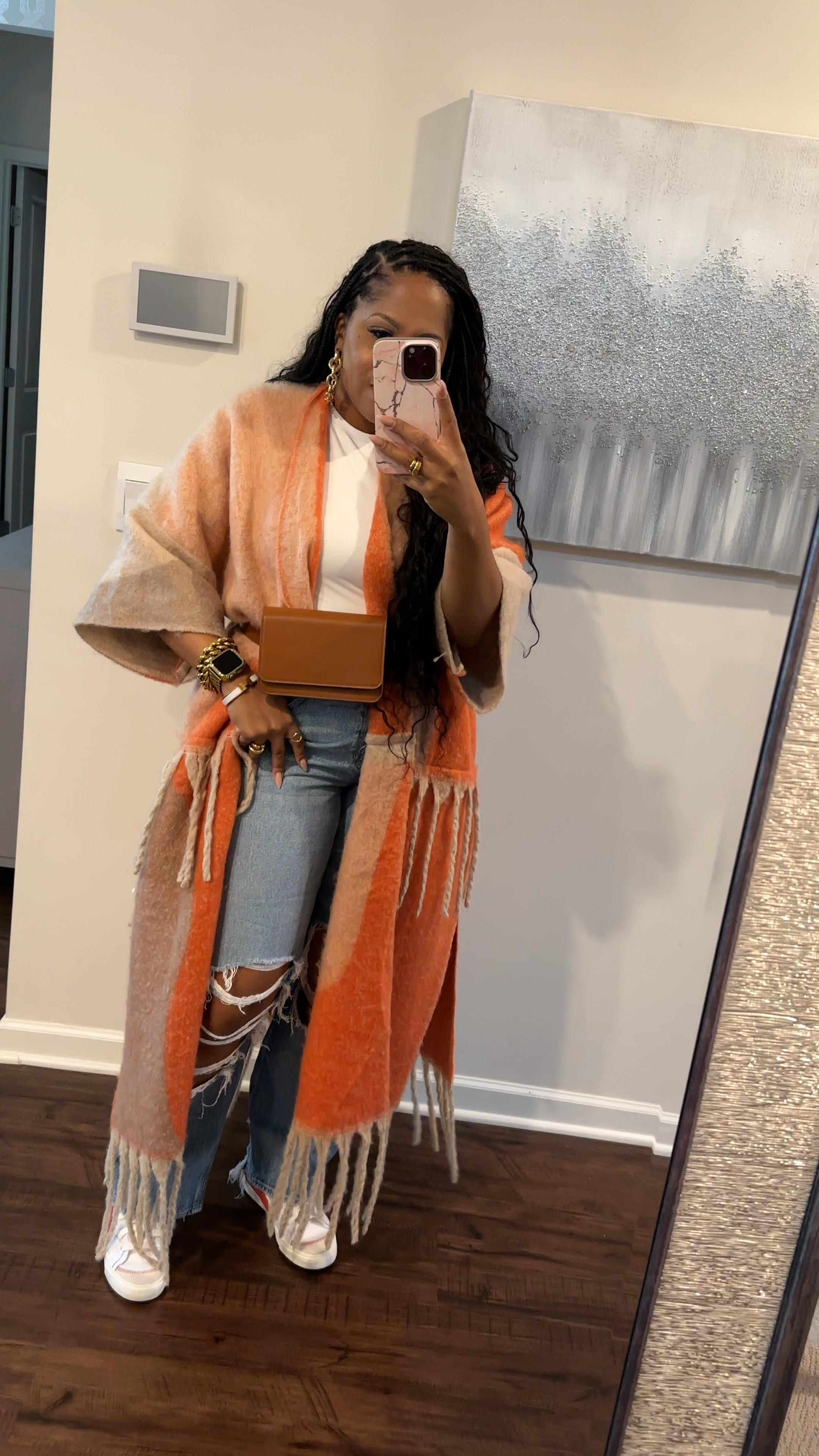 Running Last Minute Errands Thanksgiving Day in my Silver & Riley Belt Bag
Tagged everything below. Sneakers are older so tagged similar style. Kimono is from Orcie Boutique on IG 

#LTKGiftGuide #LTKHoliday #LTKmidsize