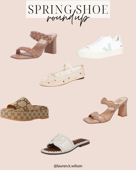 Neutral shoe roundup, spring shoes, sneakers, heels, sandals, braided, slides 

#LTKfindsunder100 #LTKSeasonal #LTKstyletip