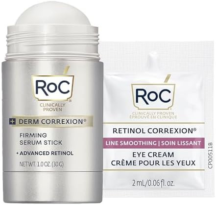 RoC Derm Correxion Retinol Firming Serum Stick with Antioxidants to Visibly Tighten and Firm Wrin... | Amazon (US)