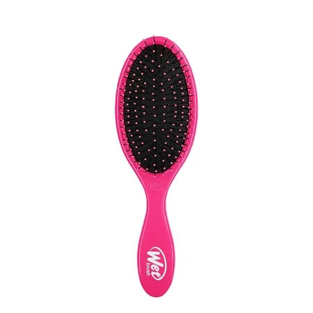 Wet Brush Original Detangler, Pink, Soft, Flexible Bristles, Detangling Brush for Wet or Dry Hair | Walmart (US)