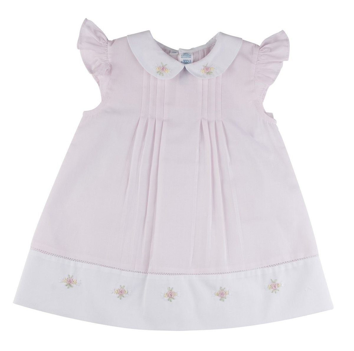 Bouquet Collection Fly Sleeve Pleated Dress | Grace and James Kids
