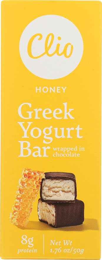 Clio Bar Greek Yogurt Raw Honey, 1.7 oz | Amazon (US)