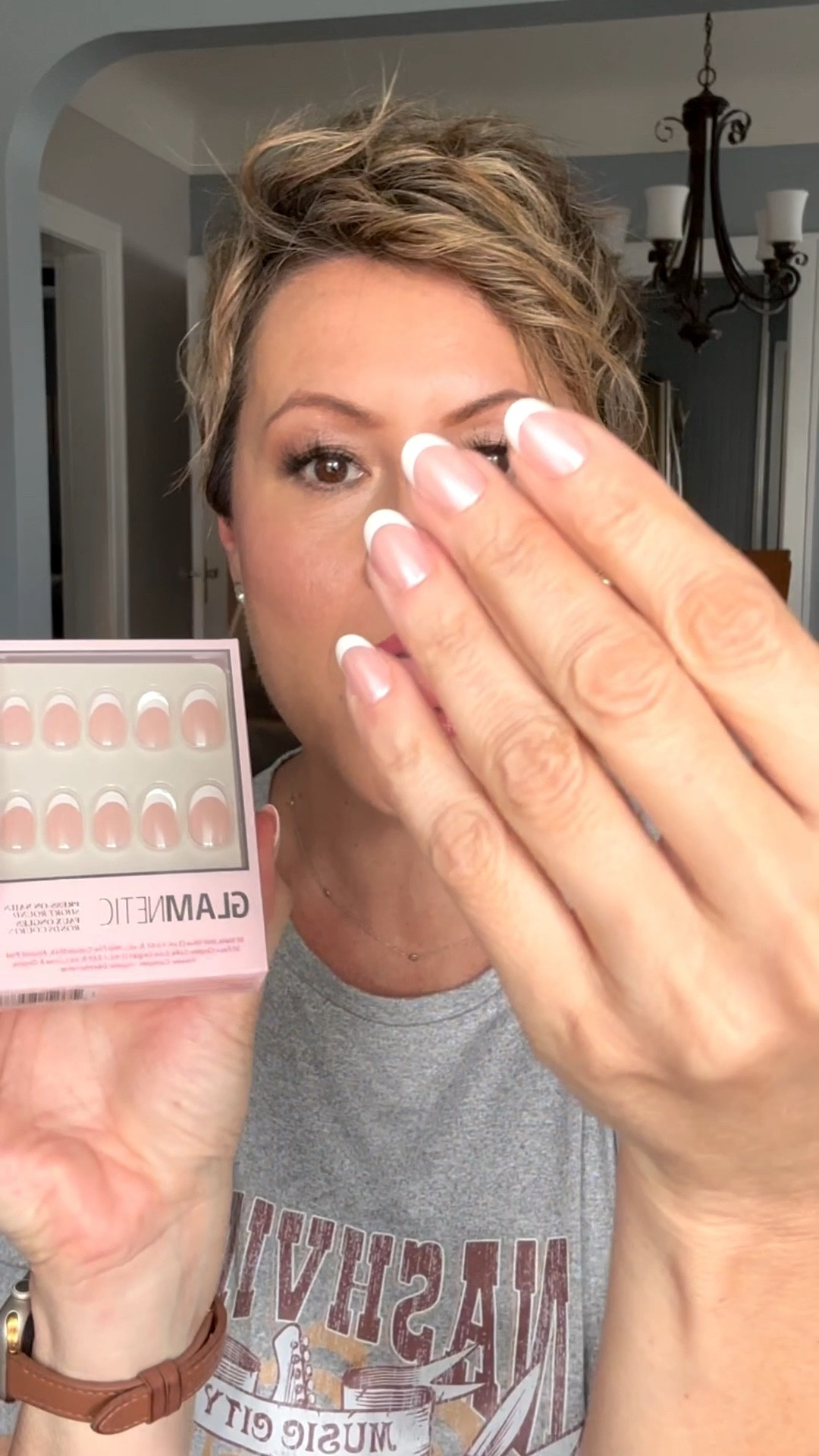 I have loved press on nails FOREVER! Glamnetics are #1 for me because I don’t have to worry about them damaging my natural nails. Plus, when I am in a time crunch, they apply so fast, everything you need comes in the kit. 

#LTKgrwm #LTKBeauty #LTKOver40