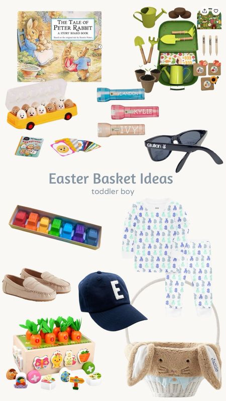 Easter basket idea for a toddler boy

#LTKfamily #LTKfindsunder50 #LTKkids