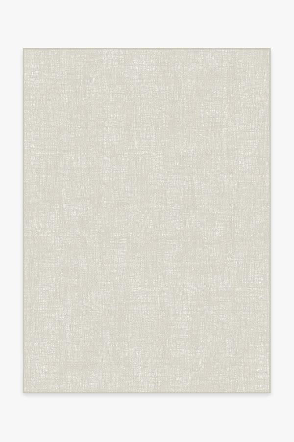 Crosshatch Light Grey Rug | Ruggable