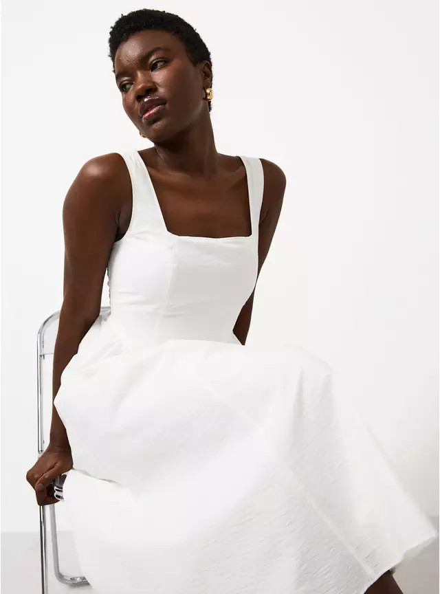 White Midi Tennis Dress 22 | Tu Clothing