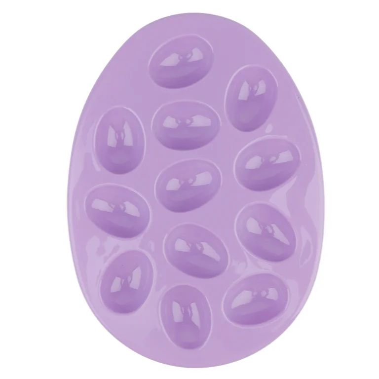 Purple Easter Egg Tray, Plastic,  Way To Celebrate, 12 x 8.5 inches | Walmart (US)