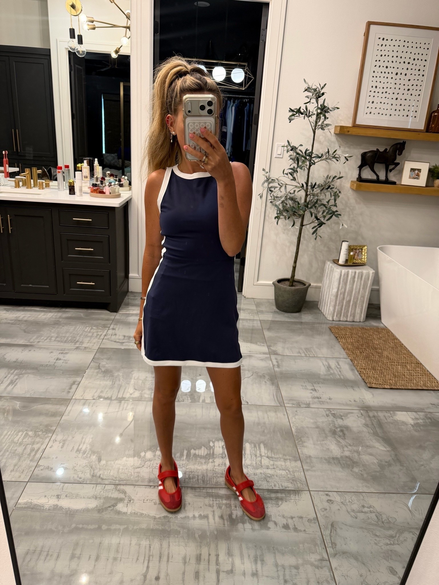 Ordered this dress to play golf in but didn’t get it in time - so it’s a new baseball mom dress now! Size small