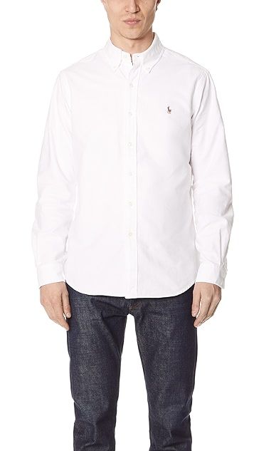 Polo Ralph Lauren Standard Fit Oxford Sport Shirt | East Dane (Global)