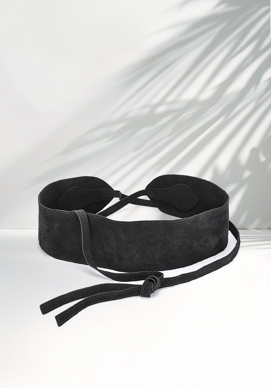 wide suede belt | Lascana