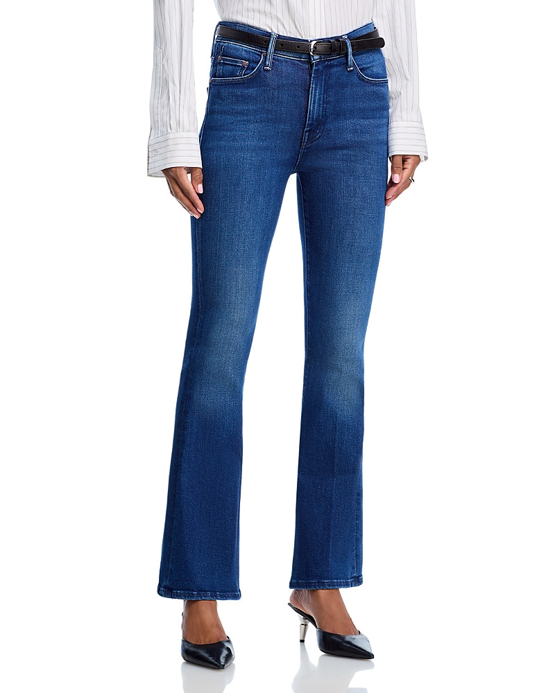 Mother The Weekender Mid Rise Flared Jeans in Nip It In The Butt | Bloomingdale's (US)