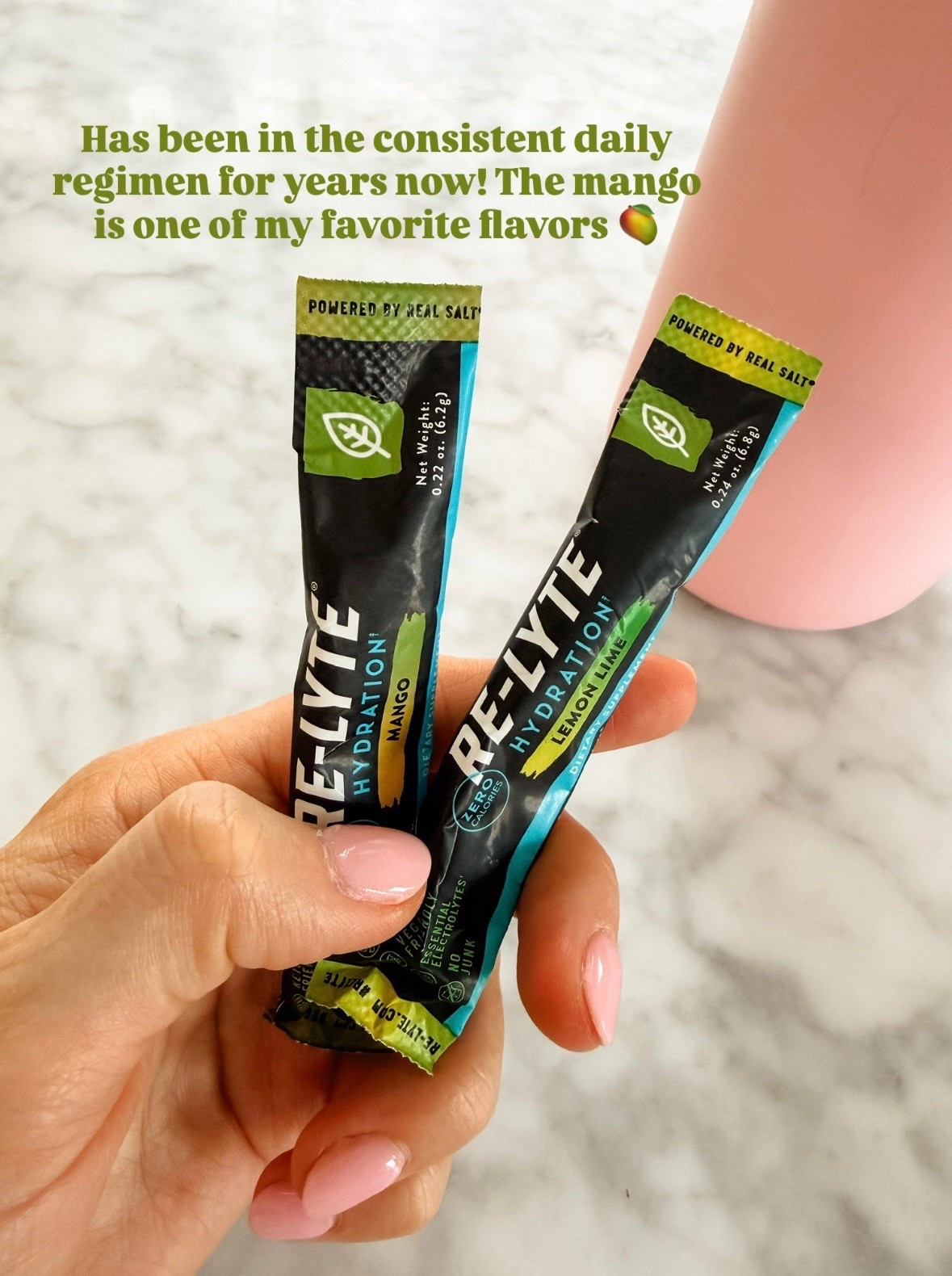 If you are struggling to get your water in, this is for you! Chris and I both use these! They taste so good! My favorite is the mango!

Loverly Grey, Amazon, health, wellness, drink water, active

#LTKActive