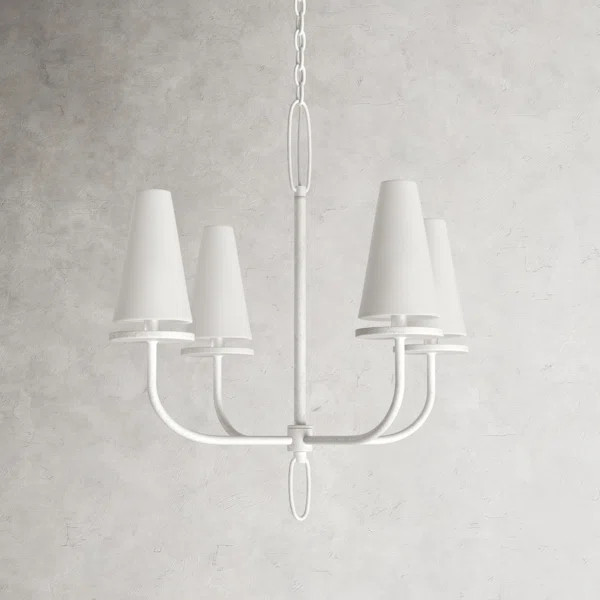 Walling 4 Light Metal Dimmable Chandelier | Wayfair North America