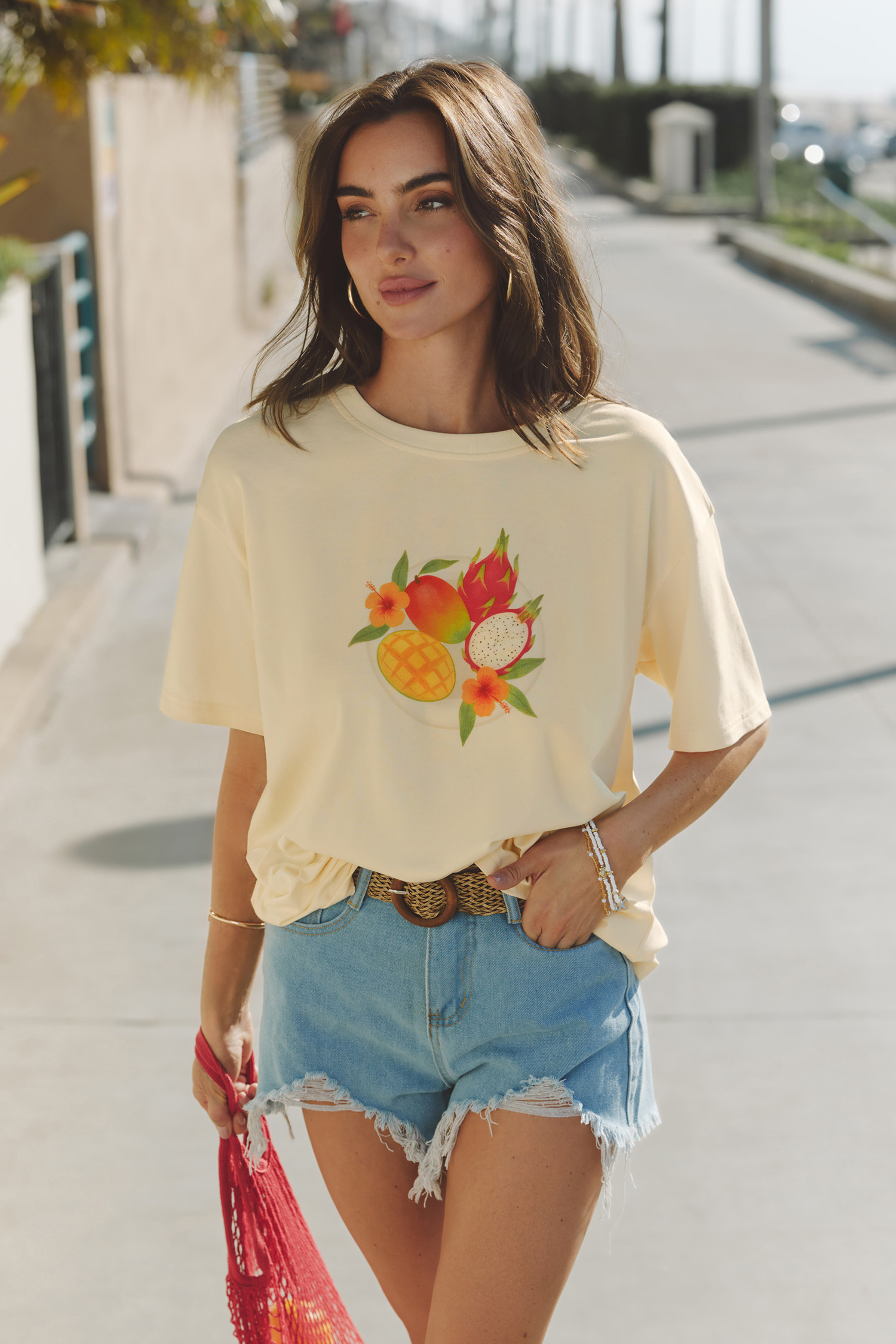 Juicy Graphic Tee - XL | Cupshe US