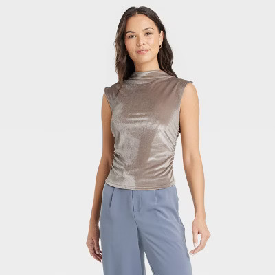 Women's Ruched Tank Top - A New Day™ | Target
