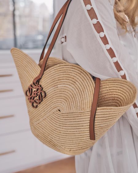 This stunning Loewe woven tote bag is so chic and perfect for your next beach vacation! 

~Erin xo 

#LTKitbag #LTKSeasonal #LTKtravel