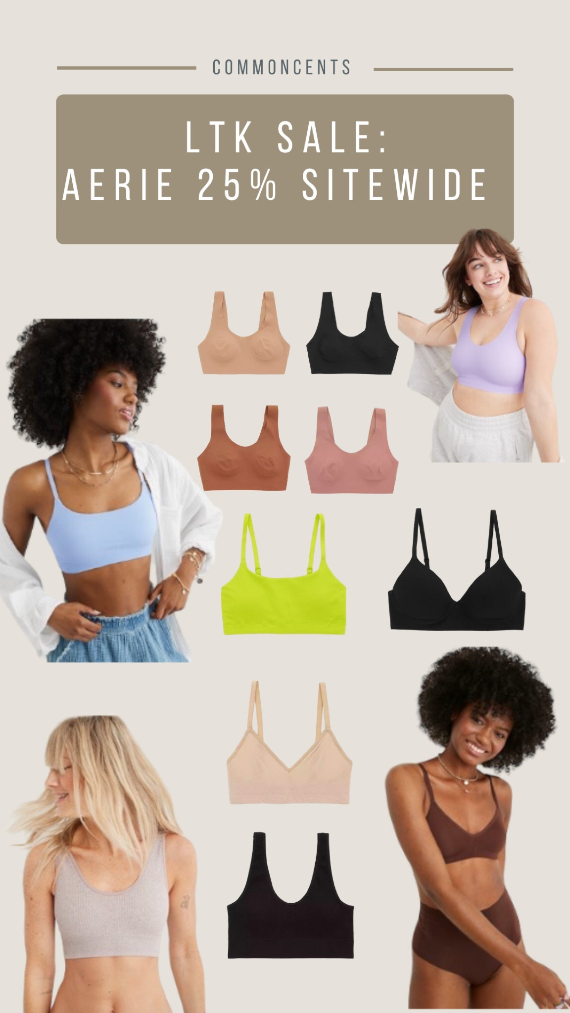 These are some of my all time fave bralettes from Aerie and they are all on sale! Use code LTKSPRING at checkout for an additional 25% off!! 

#LTKFind #LTKSale #LTKunder50