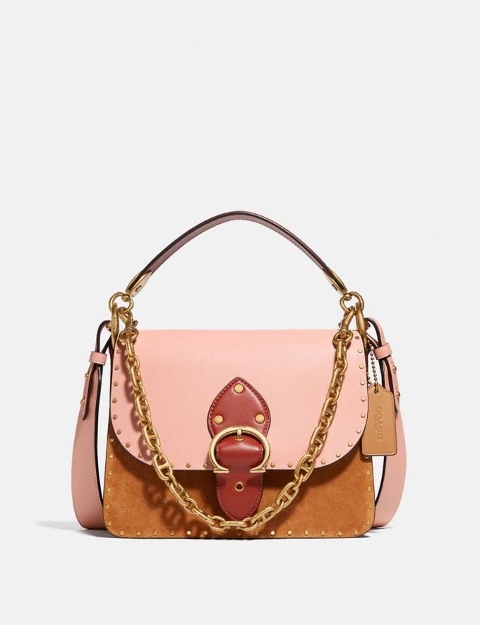 beat shoulder bag in colorblock with rivets | Coach (US)