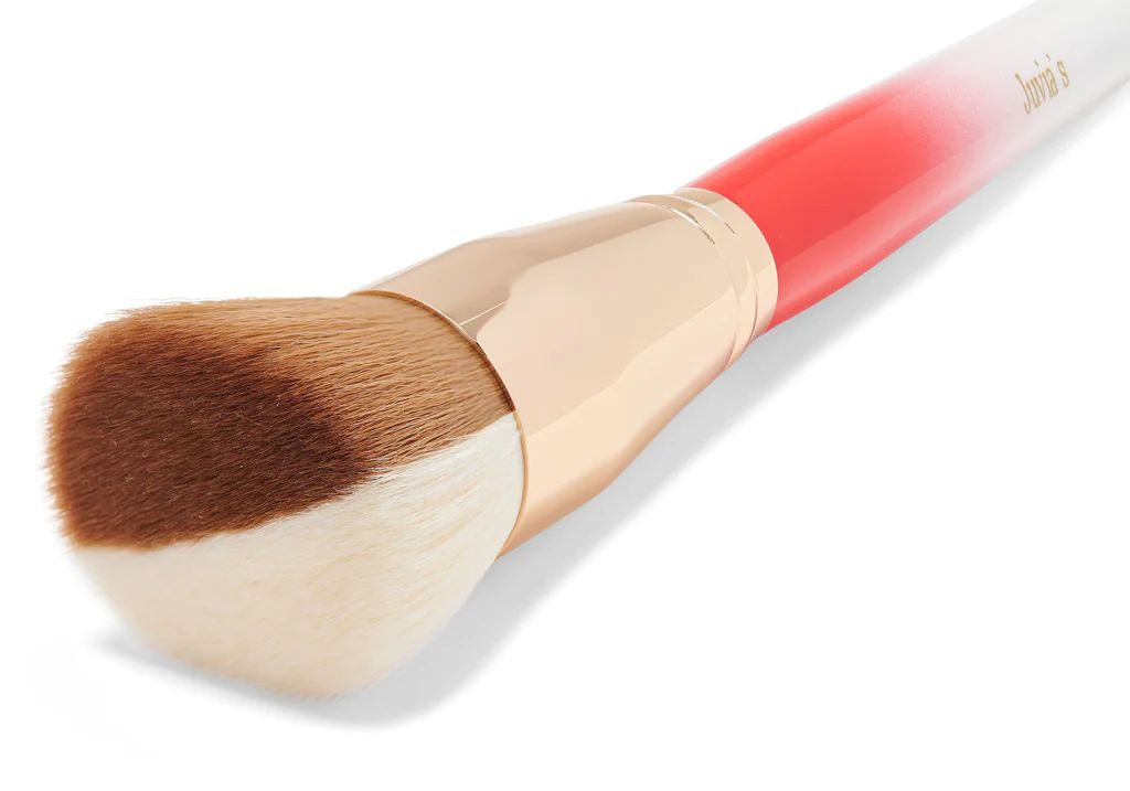 I Am Magic Flat Top Foundation Brush- Peach and White | Juvia's Place