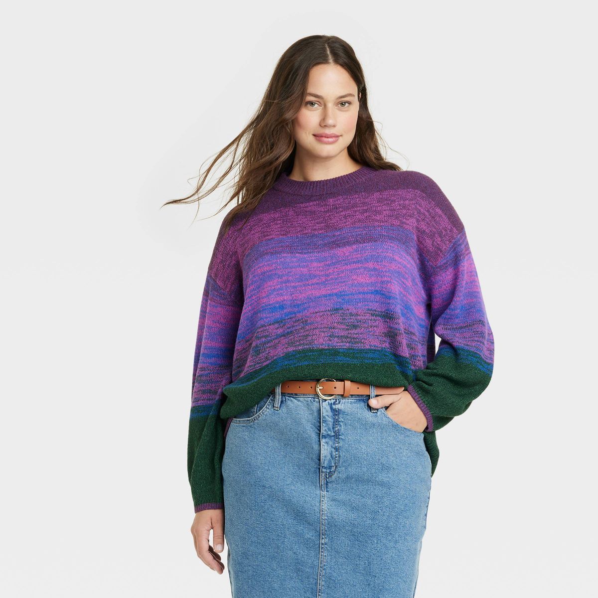 Women's Crewneck Pullover Sweater - Ava & Viv™ | Target
