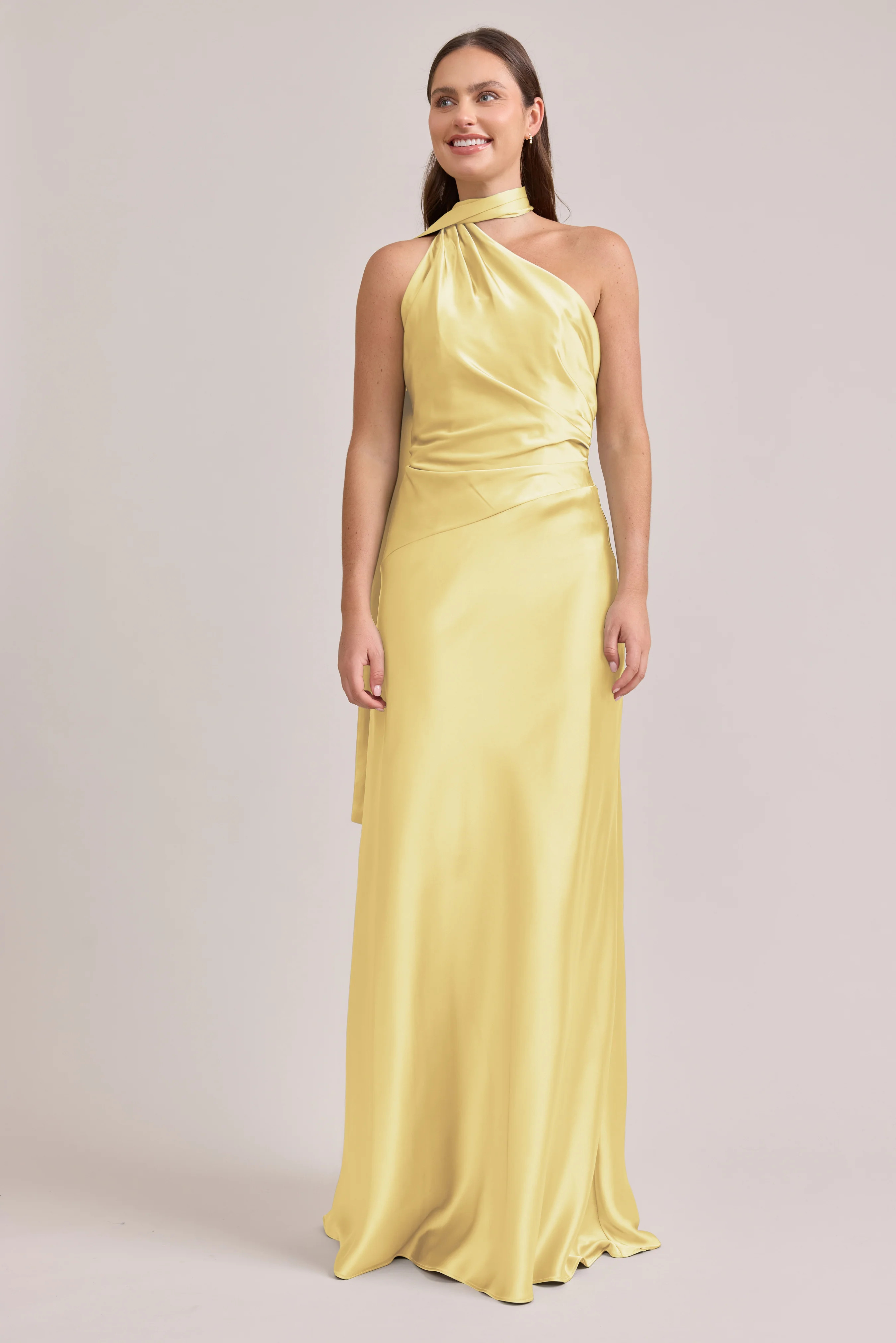Imani Satin Dress | Revelry