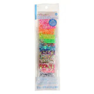 Black Light Reactive Mixed Glitter Shapes Pack by Creatology™ | Michaels | Michaels Stores
