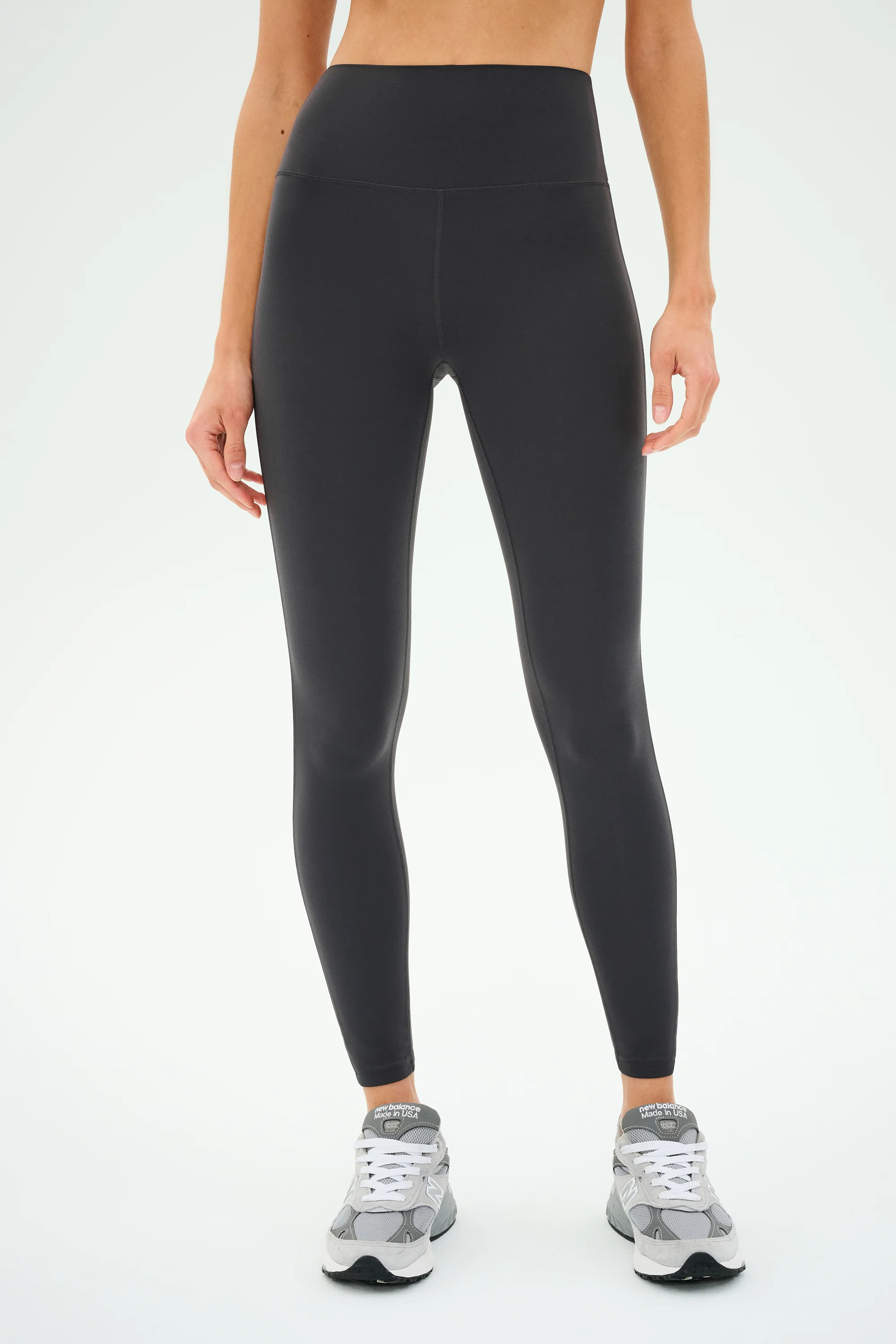 Clare High Waist Rigor 7/8 - Graphite/White | Splits59.com