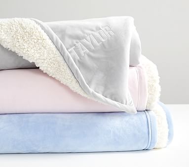 Sherpa Baby Blanket | Pottery Barn Kids