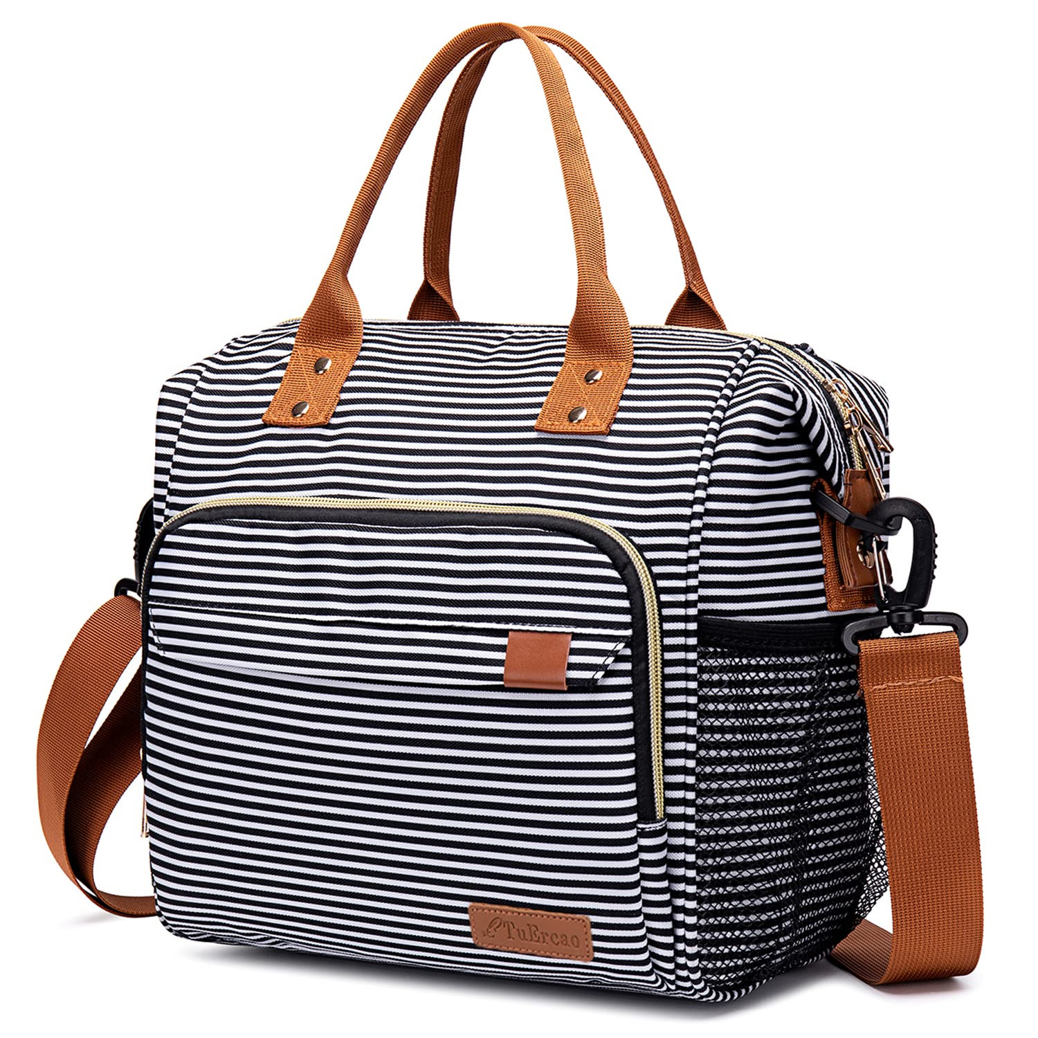 TuErCao Lunch Bag Women Insulated Lunch Box for Work Leakproof Soft Cooler for Picnic Travel Road... | Amazon (US)
