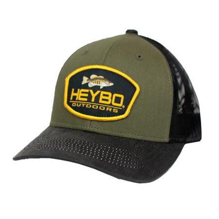 Heybo Bass Patch Meshback Trucker Cap | Walmart (US)