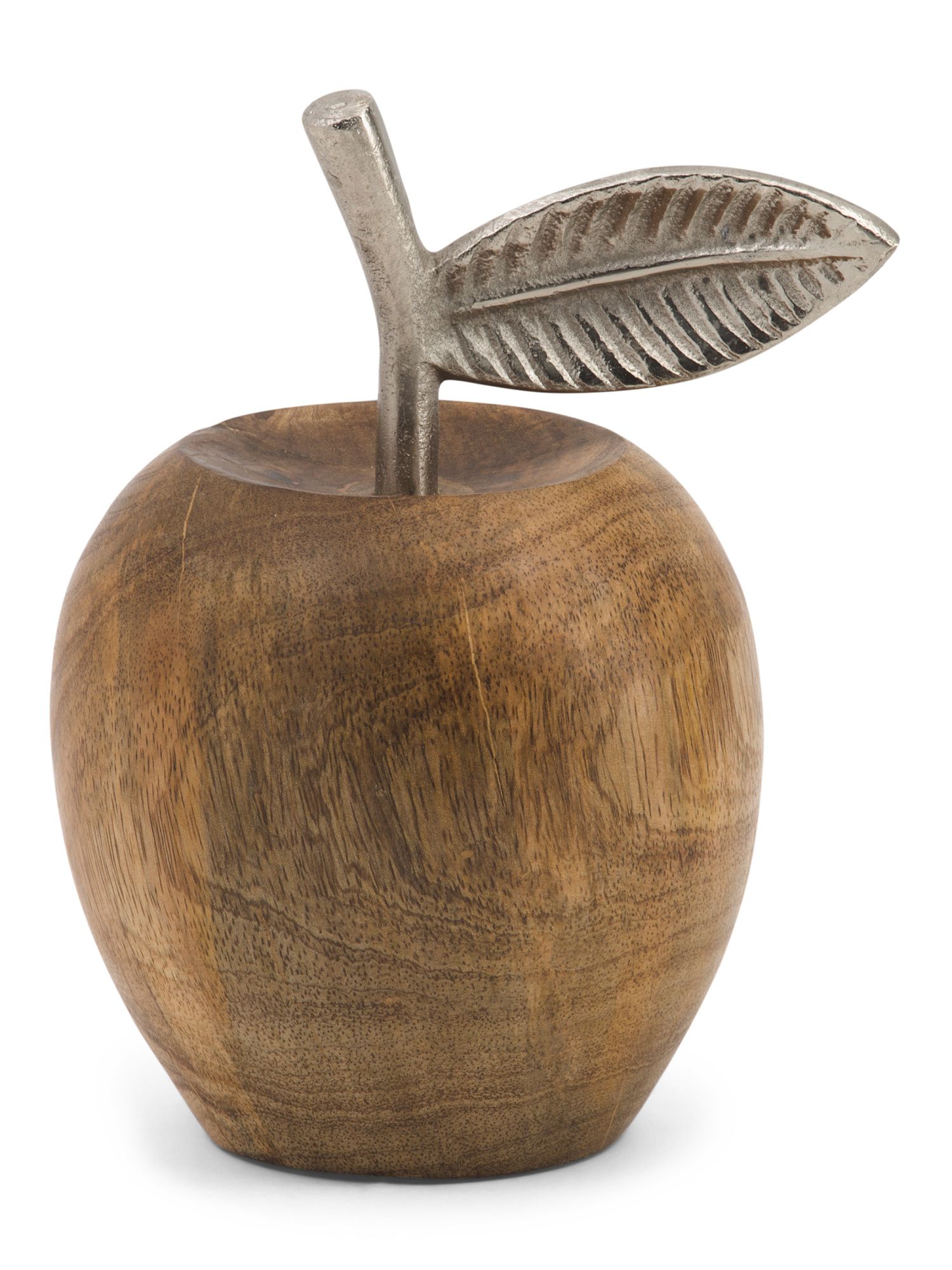 7in Wooden Apple | TJ Maxx