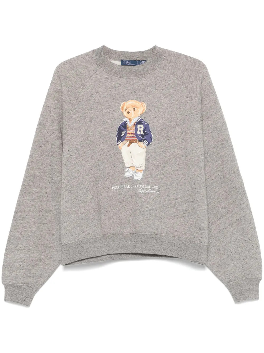 Polo Bear-print sweatshirt | Farfetch Global