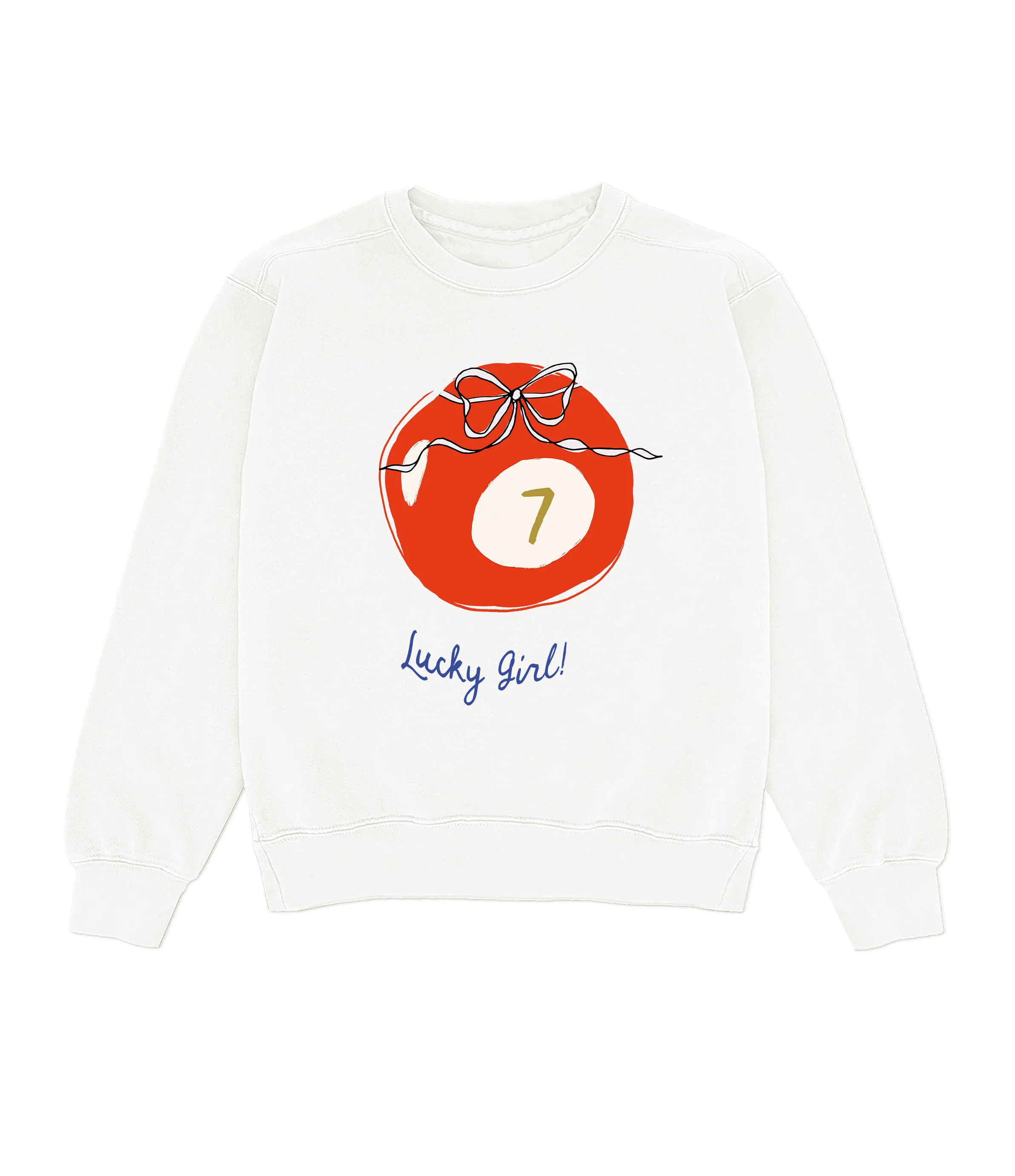 Lucky Girl Crewneck | Shop Kristin Jones