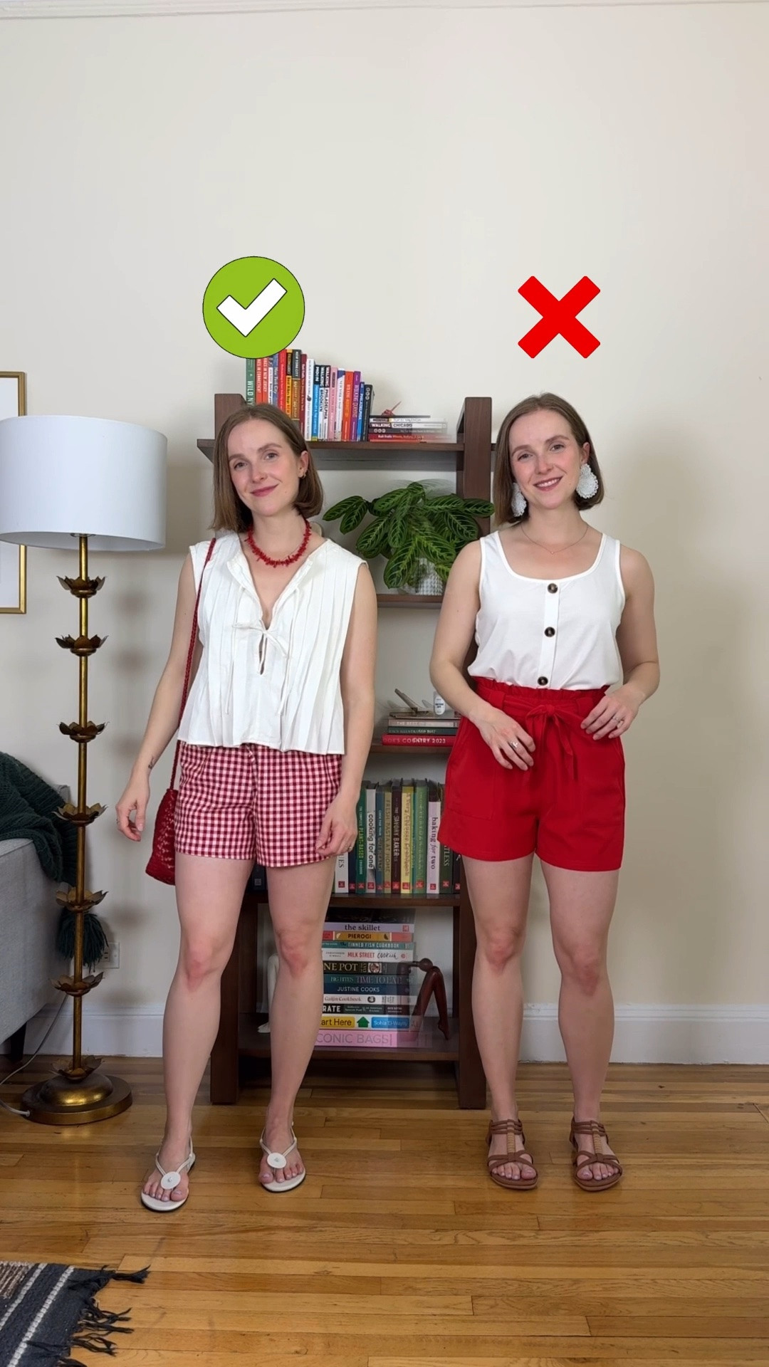 Millennial outfit makeover. Small cotton top and xsmall cotton shorts

#LTKSaleAlert #LTKSeasonal