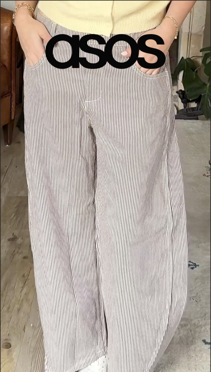 asos spring new in trending striped jeans  

 #LTKspringtrends #LTKspring #LTKeurope