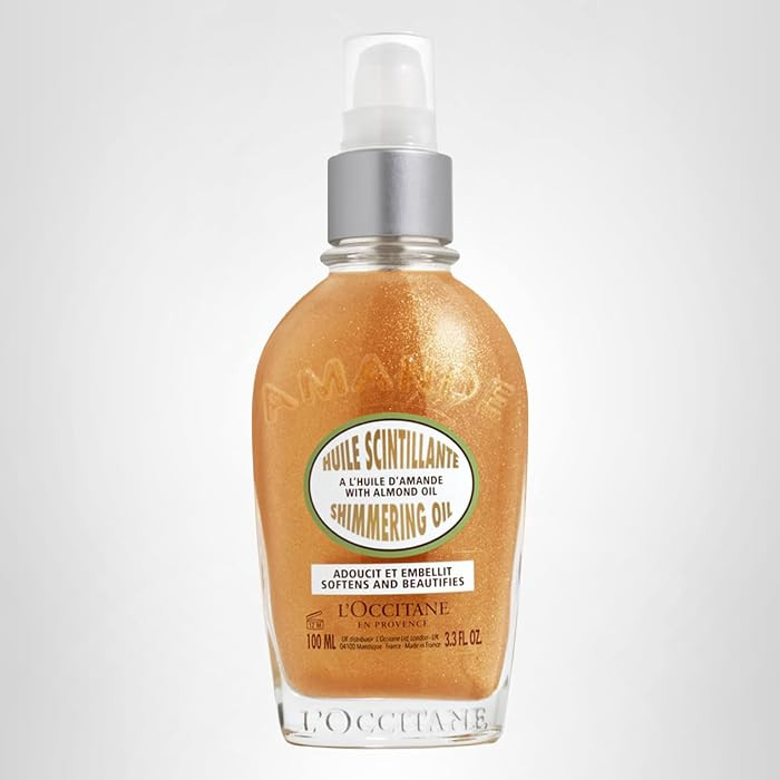 L'OCCITANE Almond Body Oil, Moisturizes, Nourishes, Hydrates, Softens Dry Skin, Absorbs Fast, Lig... | Amazon (US)