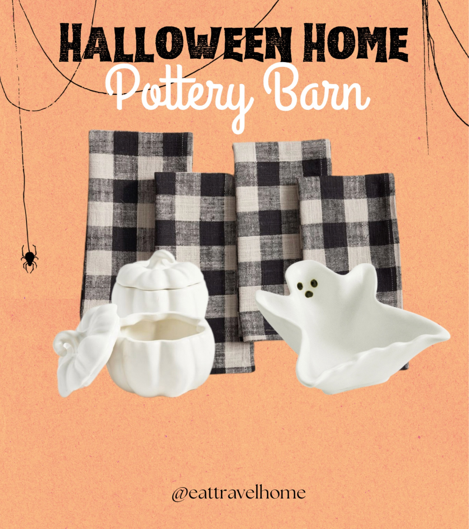 HALLOWEEN HOME DECOR🎃
👻Pottery Barn’s cutest kitchen items for the upcoming holiday season.

KITCHEN
•pumkin ceramics
•skeleton Server
cocktails/mocktails 
Wine glasses
Whiskey glass
Serve-wear
Halloween party decor
bowls
mugs
fabric napkins
trays
serve wear

#LTKHalloween #LTKhome

#LTKSeasonal