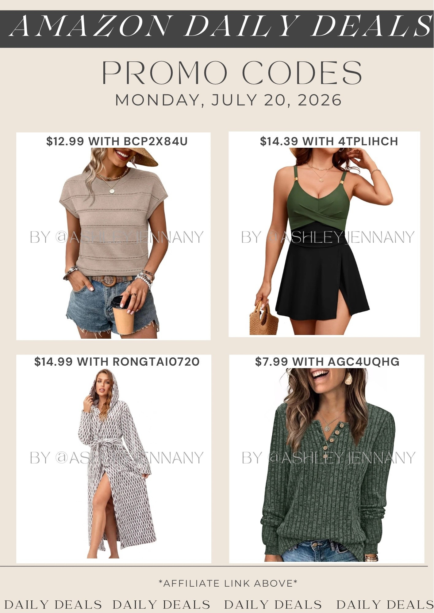Amazon deals

#LTKSeasonal #LTKMidsize #LTKSaleAlert