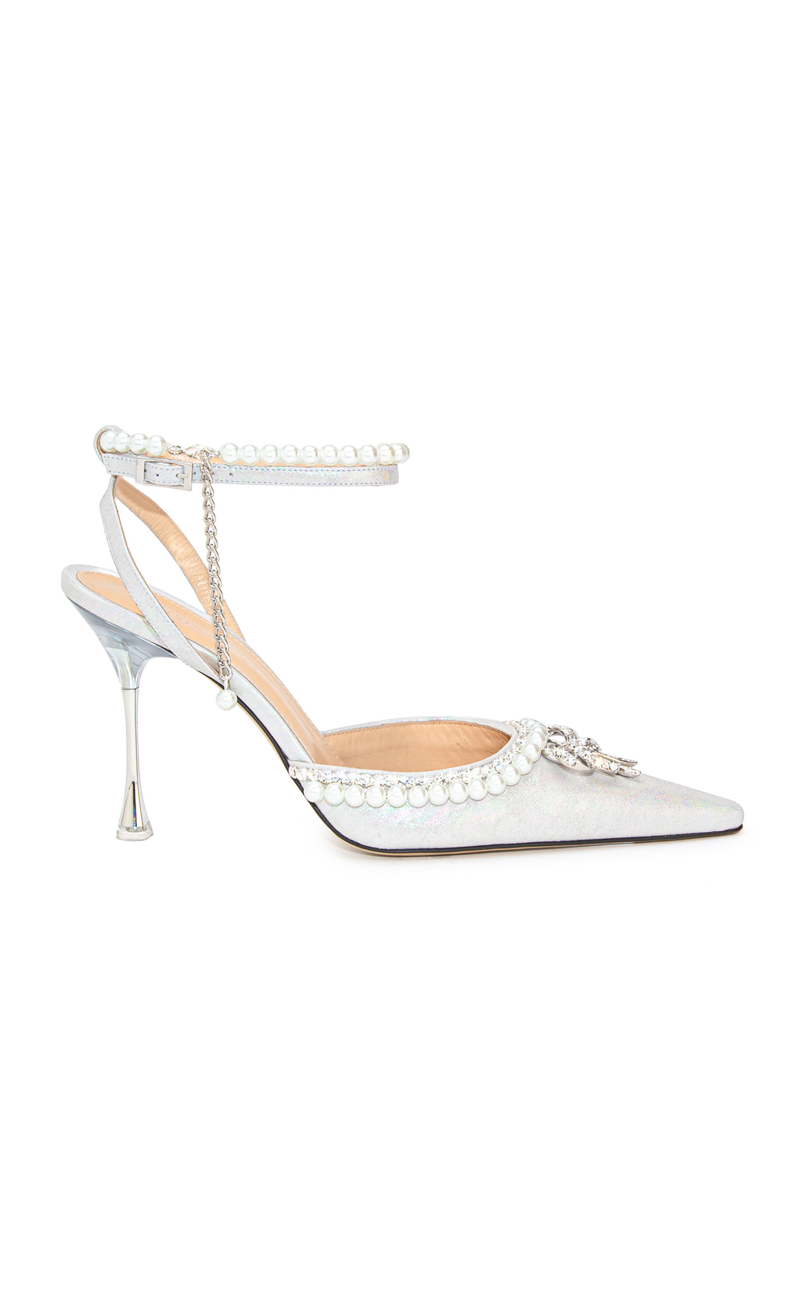 Sophie Bow Embellished Leather Pumps | Moda Operandi (Global)