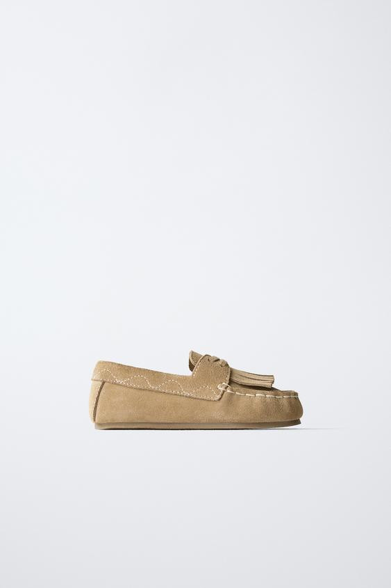 LEATHER LOAFERS | Zara US