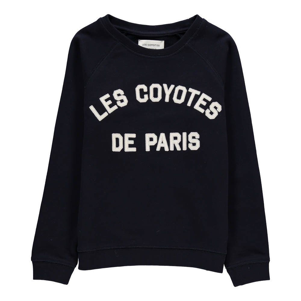 Maddy "Les Coyotes de Paris" Sweatshirt Navy blue | Smallable UK