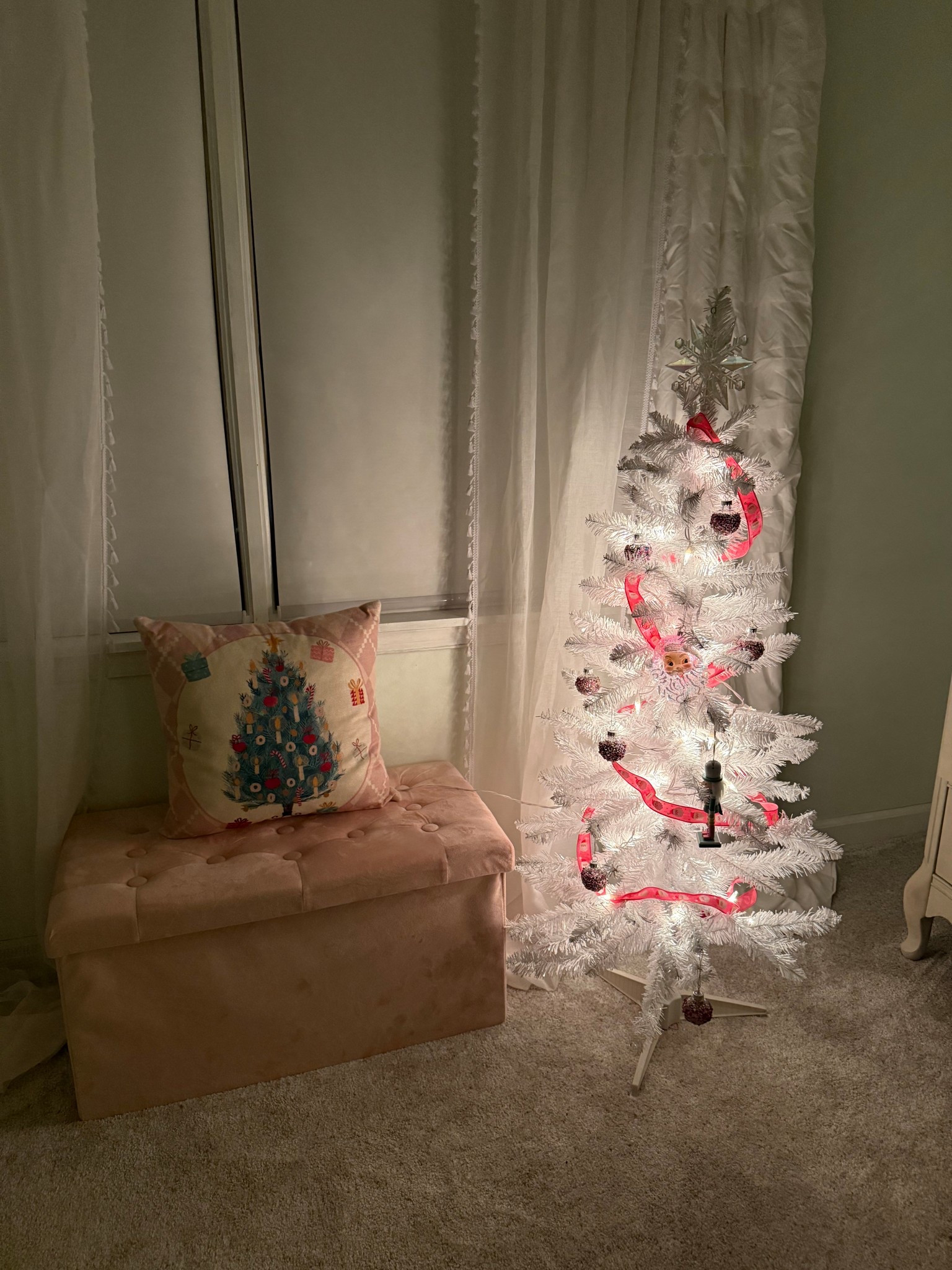 Love having Christmas trees for the kids girls tree pink Christmas tree Santa decor 

#LTKHome #LTKHoliday #LTKKids