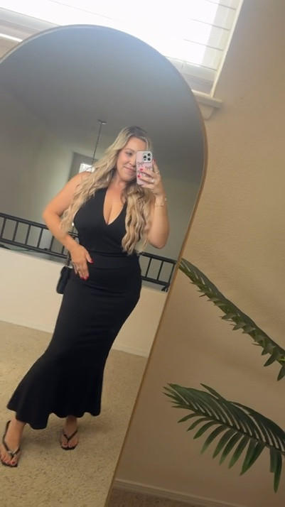 Black halter dress
Formalwear
Formal black dress
Maxi halter dress black
Body sculpting black dress
Date night outfit
Halter dress

#LTKootd #LTKMidsize #LTKSaleAlert