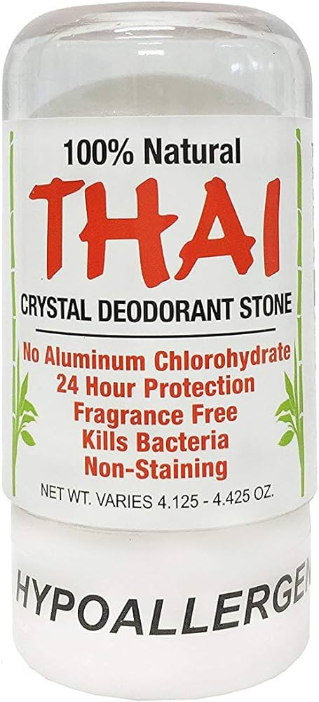 Deodorant Stones of America: Thai Crystal Deodorant, 4.25 oz (Pack of 2), Packaging May Vary | Amazon (US)