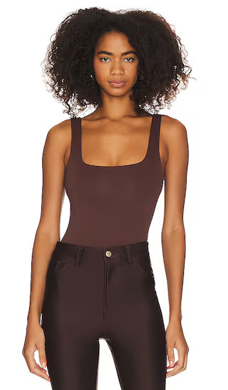 Scuba Modern Tank Bodysuit in Dark Coco | Revolve Clothing (Global)