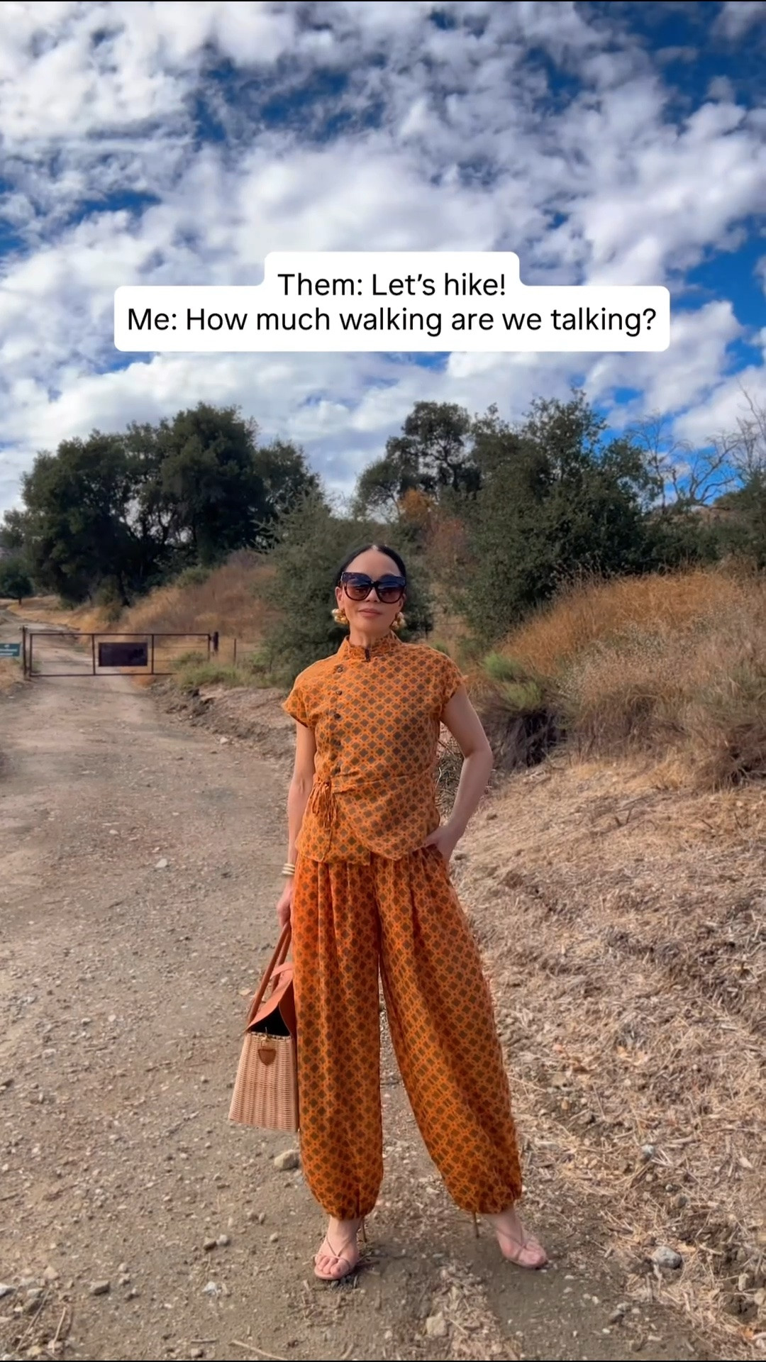 Outfit check on the hiking trail. 😂 Love this fit so much—and honestly, it’s perfect for pretty much everything… hiking optional. 😉

#LTKootd