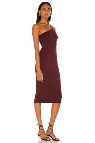 LPA Adila Dress in Burgundy from Revolve.com | Revolve Clothing (Global)