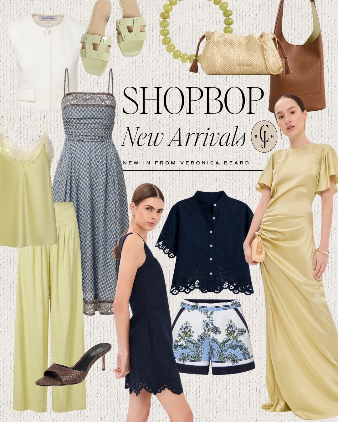 New arrivals at @Shopbop from @Veronica Beard and accessories that compliment the designs!

#LTKsummer #LTKdresses