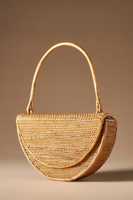 The Bali Half-Circle Satchel Bag | Anthropologie (US)